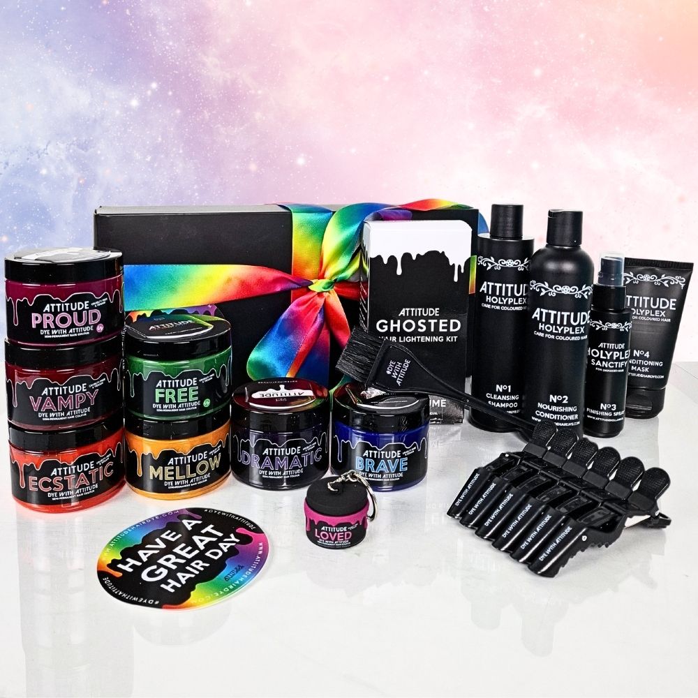 Attitude Hair Dye - Deluxe Rainbow Ensemble-cadeau - Arc En Ciel